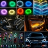 Picture of 8 colors 5m Flexible EL Neon Glow Lighting Rope Strip+Charger for Car Decoration