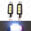 Picture of White 36mm Canbus 5050 Error-Free LED 3SMD Festoon turn signals Light Bulbs