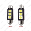 Picture of White 36mm Canbus 5050 Error-Free LED 3SMD Festoon turn signals Light Bulbs