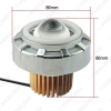 Picture of Motorcycle Car Hi/Lo Beam Projector Lens Headlight with Double Angel Eyes Demon Eye LED Fog Light