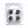 Picture of Black 4pcs/Set Mini Car Tire Valve Caps For Small Wholesale Mixed Order