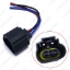 Picture of Car H13 Female Plastic Socket Case Halogen LED Headlamp Holder Connector Wire Plug Adapter