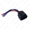 Picture of Car H13 Female Plastic Socket Case Halogen LED Headlamp Holder Connector Wire Plug Adapter
