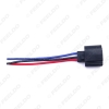 Picture of Car H13 Female Plastic Socket Case Halogen LED Headlamp Holder Connector Wire Plug Adapter