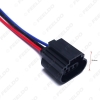 Picture of Car H13 Female Plastic Socket Case Halogen LED Headlamp Holder Connector Wire Plug Adapter