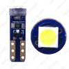 Picture of White T5 7417 Car LED Light 3030 1LED LED License Plate Parking Lights Side Lamp Bulb Light