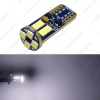 Picture of White Car T10 194 W5W 3030 12LED Canbus LED Light No Error LED License Plate Parking Lights Side Lamp Bulb
