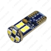 Picture of White Car T10 194 W5W 3030 12LED Canbus LED Light No Error LED License Plate Parking Lights Side Lamp Bulb