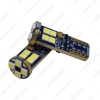 Picture of White Car T10 194 W5W 3030 12LED Canbus LED Light No Error LED License Plate Parking Lights Side Lamp Bulb