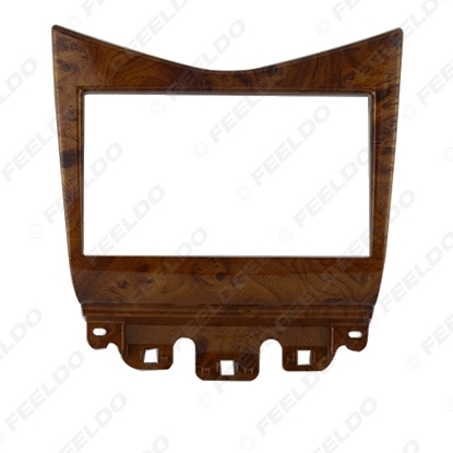Picture of Mahogany 2Din Fascia for Honda Accord 2002-2007 Radio DVD Stereo CD Panel Dash Mounting Installation Trim Kit Face Frame Fasica
