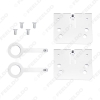 Picture of 2DIN ISO Car Head Unit Installation Bracket Fix Screws With Remove Keys