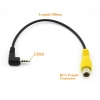Picture of 1pcs 2.5mm TRS plug to RCA female adaptor for GPS Video Input