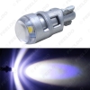 Picture of White T10 194 W5W 3030 1LED With Lens Car License Plate Parking Lights Side Lamp Bulb LED Source Light