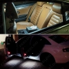 Picture of 1pc White DC12V Car T4W BA9S 12SMD 2835 Chip Silicone Case LED License Plate Bulbs Lamp Door Light