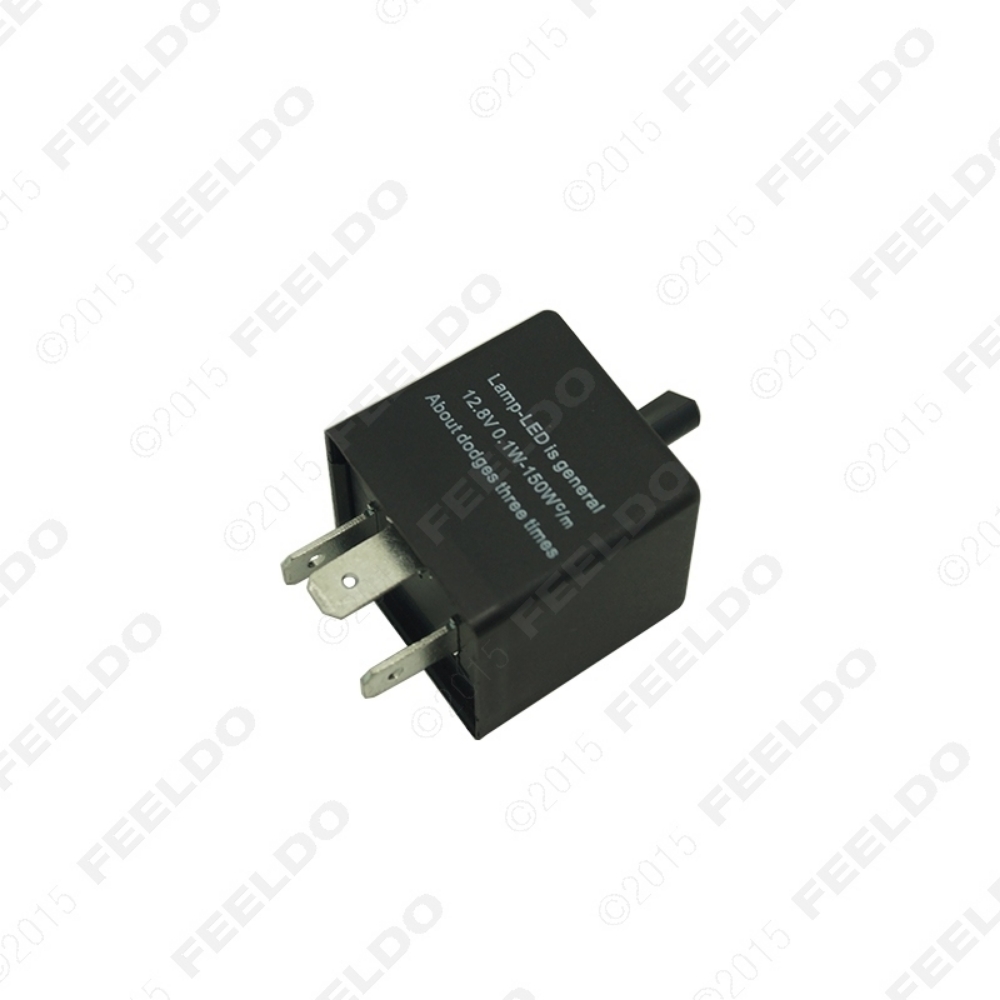 Picture of CF14 KT 3-pin adjustable Japanese car or Motorcycle Electronic LED flashers Turn Signal Relay Fix flasher