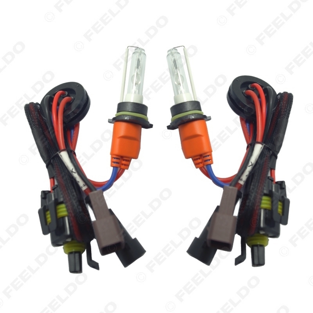Picture of 2x White 6000K Car 12V 35W P13W Xenon HID Bulbs Replacement HID Headlights Singel Bulbs