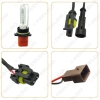 Picture of 2x White 6000K Car 12V 35W P13W Xenon HID Bulbs Replacement HID Headlights Singel Bulbs