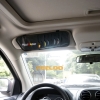 Picture of 70+ Logo Car Carbon Fiber Texture Sunvisor CD Disc Case Package Bag Pocket Sleeve