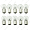 Picture of 10pcs/lot 1156 BA15S S25 P21W 12V Car Clear Glass Lamp Turn Tail Bulb Auto Indicator Halogen Lamp