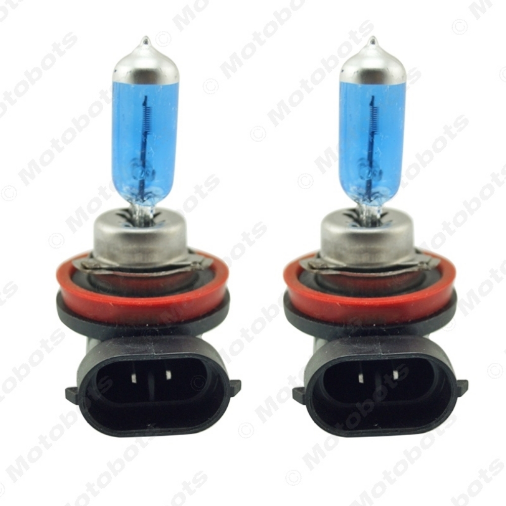 Picture of 1PC White H8 35W Car Fog Lights Halogen Bulb Headlights Lamp Car Light Source Parking 5000K