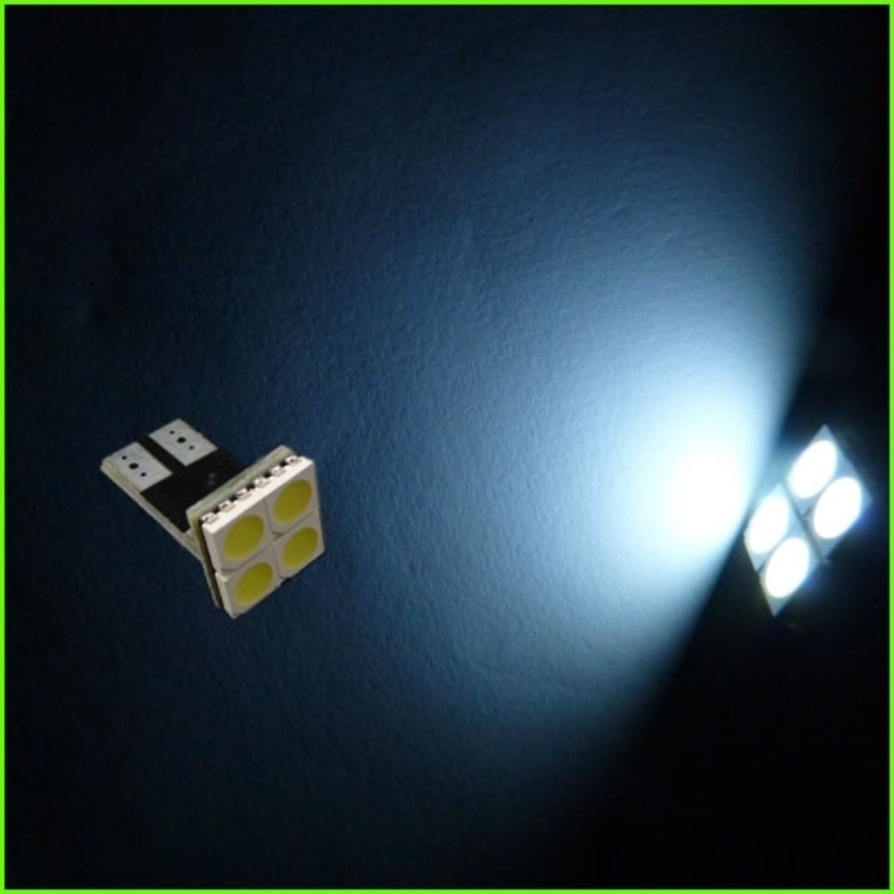 Picture of White T10 194 168 4SMD 5050 Chip Car LED Dome Light