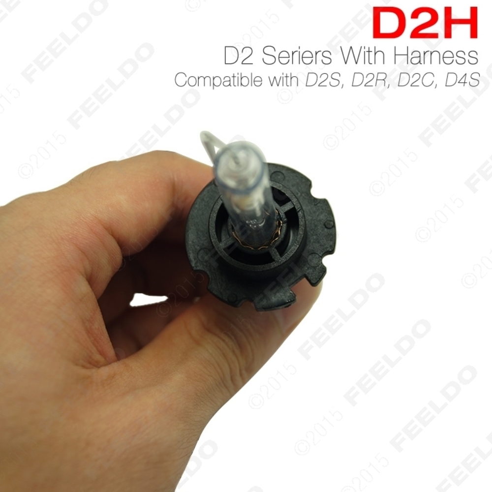 Picture of 1pair 35W D2H HID Xenon Light Bulbs Compatible with D2S/D2R/D2C/D4S for Retrofit