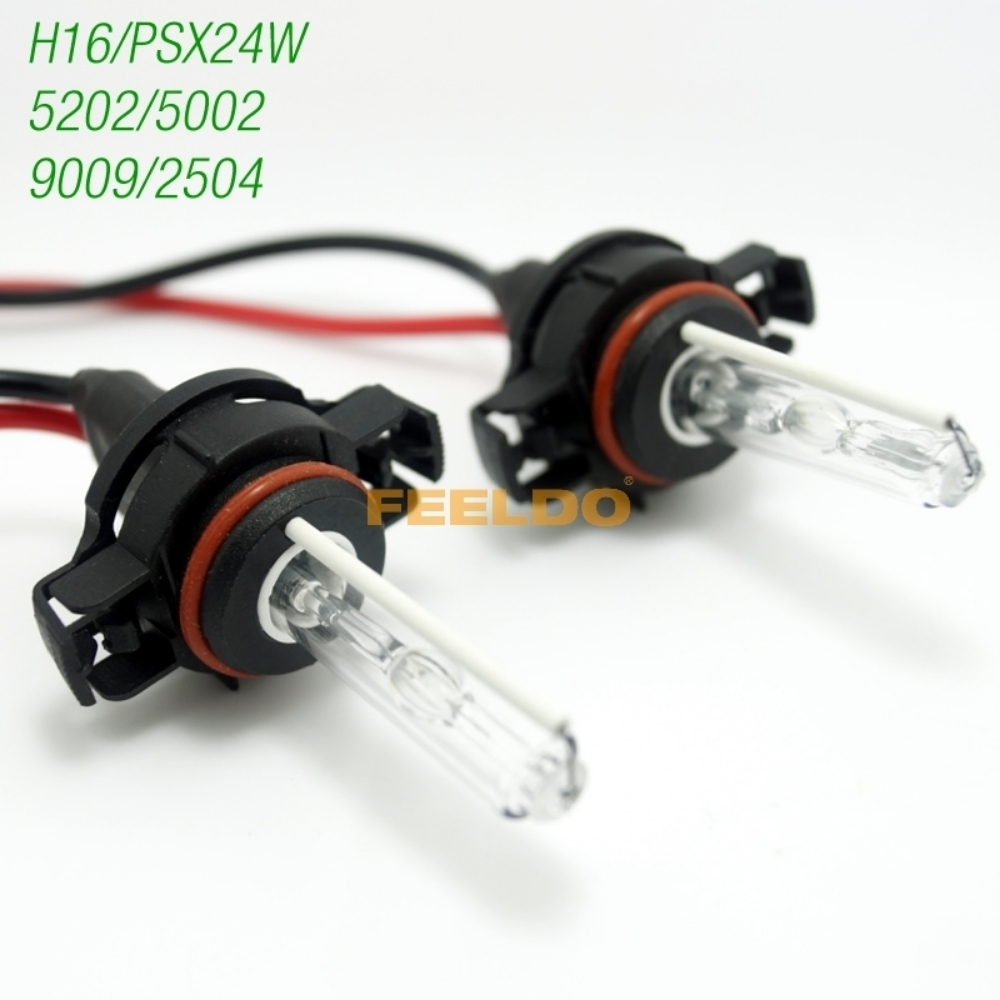 Picture of 1pair Auto 12V/35W H16/PSX24W/5202/5002/9009/2504 Car Xenon Lamp Bulb HID Bulb