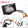 Picture of 3.5" LCD TFT Stand-alone Monitor With Rear View Parking Camera RCA Video System 2.4G Wireless & Cigarette Lighter Optional