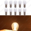 Picture of 10pcs DC12V Car BAZ15D/P21W/4W/1122 Clear Glass Lamp Brake Tail Bulb Car Indicator Halogen Lamp