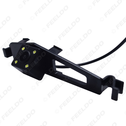 Picture of Car HD CCD Rear View Camera With 4-LED light For BYD F6 Parking Backup Camera Kit