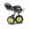 Picture of 1pc Waterproof 4W 23mm Lens Ultra-thin Car LED Eagle Eye DRL Light Tail Backup Brake Rear Lamp Light 7 Colors