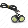 Picture of 1pc Waterproof 4W 23mm Lens Ultra-thin Car LED Eagle Eye DRL Light Tail Backup Brake Rear Lamp Light 7 Colors