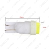 Picture of 1pc DC12V T10 194 W5W COB Ceramic Shell 1.5W Car Interior LED Light Wedge Side Light Bulb Door Light 7-Color
