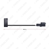 Picture of 1pc Car Auto RCD510 RNS510 RNS315 Bluetooth Microphone Kit Micro Phone Cable For VW Golf Passat