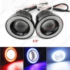 Picture of 2pcs/lot 2.5" 30W Car Projector Lens Fog Light With COB Angel Eyes Daytime Running Light DRL Headlight
