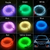 Picture of 3-meter 8-color Flexible EL Neon Glow Lighting Rope Strip + Charger for Car Decoration