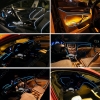 Picture of 3-meter 8-color Flexible EL Neon Glow Lighting Rope Strip + Charger for Car Decoration