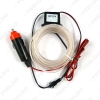 Picture of 3-meter 8-color Flexible EL Neon Glow Lighting Rope Strip + Charger for Car Decoration