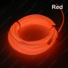 Picture of 3-meter 8-color Flexible EL Neon Glow Lighting Rope Strip + Charger for Car Decoration