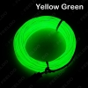Picture of 3-meter 8-color Flexible EL Neon Glow Lighting Rope Strip + Charger for Car Decoration