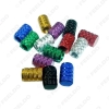 Picture of 1pcs Car Motorcycle Truck Round Knurled Bicycle Schrader Valve Cap Dust Cover American Valve
