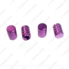 Picture of 1pcs Car Motorcycle Truck Round Knurled Bicycle Schrader Valve Cap Dust Cover American Valve