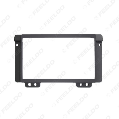 Picture of 2DIN Car Stereo Radio Fascia Plate Panel Frame for Land Rover Discovery CD/DVD Radio Panel Dashboard Frame Trim Mount Kit
