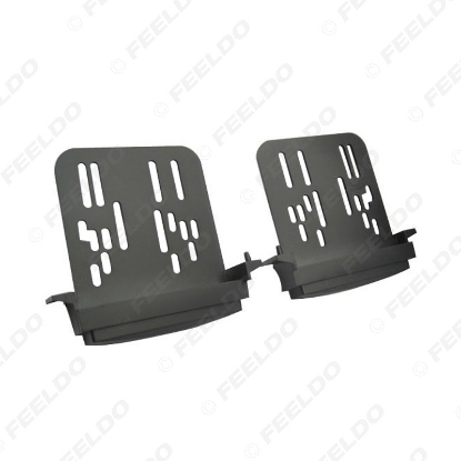 Picture of Car 2DIN Stereo Radio Fascia Plate Panel Frame for Chrysler Jeep Grand Cherokee Modified Face Frame Installation Trim Bezel Kit