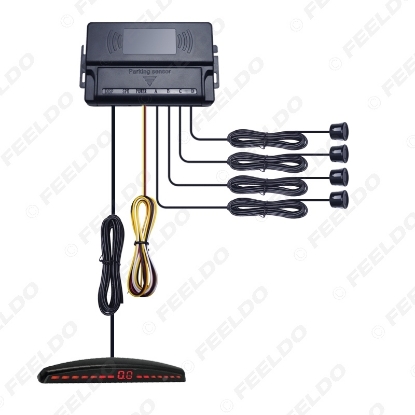 Picture of New 4-Sensor Ultrasonic Radar For Car Front Parking Aid System Assist