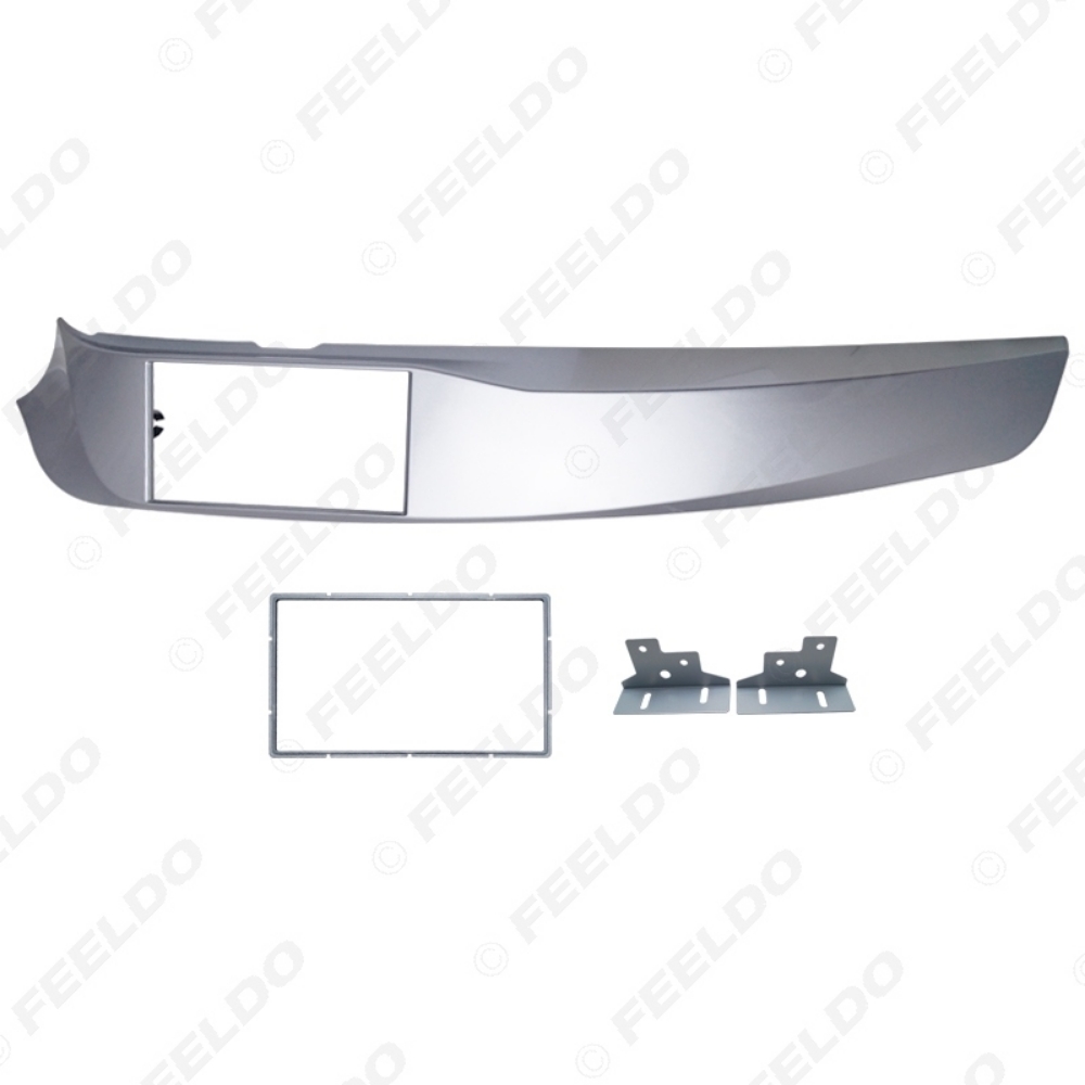 Picture of Car 2DIN Stereo Radio ABS Fascia Plate Panel Frame for Alfa Romeo Giulietta(940) Left Wheel CD/DVD Radio Panel Dash Mount Kit