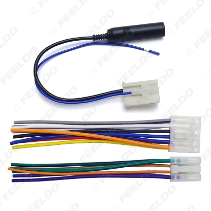 Picture of Car Audio Stereo Wiring Harness Plug With Antenna Adapter For Toyota/Scion Factory OEM Radio CD/DVD Stereo