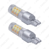 Picture of 1pcs Xenon White/Amber No Hyper Flash 7443 2835 Chip 42SMD Switchback LED Bulbs For Front Turn Signal Lights