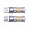 Picture of 1pcs Xenon White/Amber No Hyper Flash 7443 2835 Chip 42SMD Switchback LED Bulbs For Front Turn Signal Lights