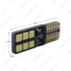 Picture of 9V-30V T10 194 W5W No Error Canbus LED Wedge 2-Side 3030 12LED Car Interior LED Bulb Light Side Lamp